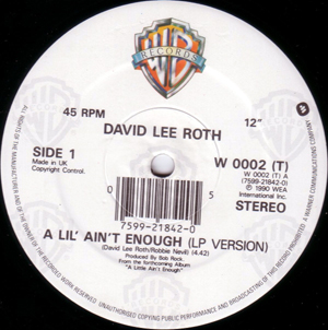 David Lee Roth - A Lil Aint Enough
